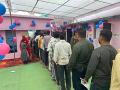 
      
      MP bypoll: Budhni records 36.00 pc, Vijaypur 38.26 pc till 11 am
      
      