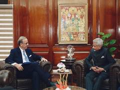 
      
      Jaishankar meets Italian Ambassador Bartoli
      
      