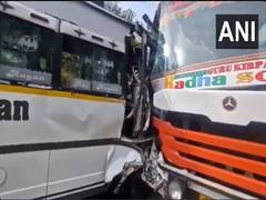 
      
      Several people injured in collision between two buses in Reasi
      
      