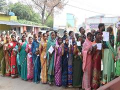 
      
      64.86 pc voting in Jharkhand polls till 5 pm
      
      