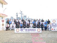 
      
      CDS Gen Anil Chauhan chairs 35th Tri-services Commanders’ Confere
      
      
