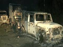 
      
      Rajasthan: Stones pelted, vehicles torched during protest after c
      
      