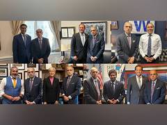 
      
      Indian Ambassador Kwatra meets top US leaders
      
      