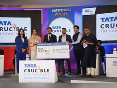 
      
      Akshay Valle Crowned Champion at Tata Crucible Campus Quiz
      
      