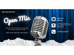 
      
      Music Pandit Invites All to a Special Open Mic Event
      
      