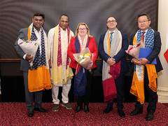 
      
      CH. Malla Reddy Meets with Australian Ministers to Explore 
      
      