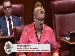 
      
      Western Australian Parliament honours Indian Navy's Tarini crew
      
      