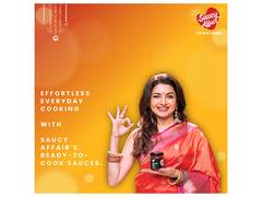 
      
      Bhagyashree Dassani and Saucy Affair Join Forces to Bring Gourmet Cooking Home
      
      