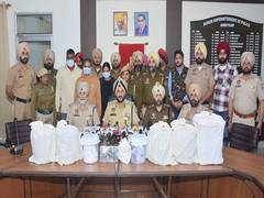 
      
      Punjab Police busts narco smuggling, arms cartel; two held
      
      