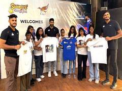 
      
      Haryana Steelers, PKL leaders, stand with acid attack survivors
      
      