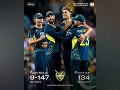 
      
      Spencer Johnson's five-wicket haul propels Australia to victory 
      
      