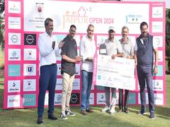 
      
      Baisoya clinches Jaipur Open title in marathon playoff vs Rashid
      
      