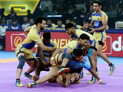 
      
      PKL: Tamil Thalaivas beat Bengal Warriorz
      
      