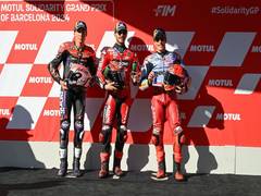 
      
      Barcelona GP: Bagnaia claims pole to secure Q2 advantage
      
      
