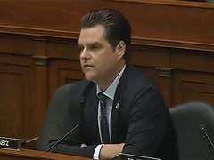 
      
      Trump doubles down on Gaetz as AG
      
      