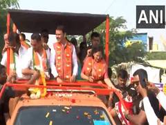 
      
      Maharashtra Deputy CM Fadnavis holds roadshow in Nagpur 
      
      