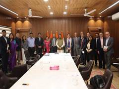 
      
      Dharmendra Pradhan, Johns Hopkins University discuss plans for of
      
      