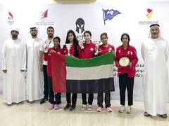 
      
      UAE wins two gold medals in Arab Women’s Sailing Championship in 
      
      