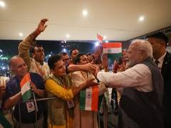 
      
      PM Modi's vibrant Brazil welcome
      
      