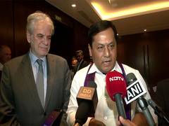 
      
       Sarbananda Sonowal holds bilateral meeting with Greece minister
      
      