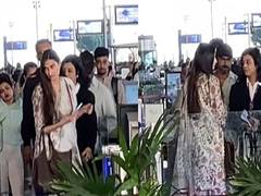 
      
      Athiya Shetty avoids paps at Mumbai airport 
      
      