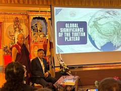 
      
      Tibetan leader highlights Tibet's struggle
      
      