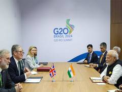 
      
      UK PM Starmer hails “productive meeting” with PM Modi
      
      