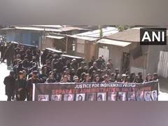 
      
      Manipur: Kuki groups holds 'coffin' rally in Churachandpur
      
      