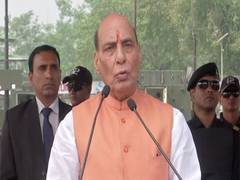 
      
      Rajnath Singh urges Maharashtra, Jharkhand voters to participate 
      
      