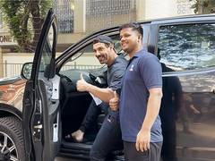 
      
      John Abraham spotted clicking selfies with fans after voting
      
      
