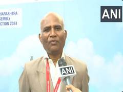 
      
      Chief Electoral Officer S Chockalingam casts his vote in Mumbai
      
      