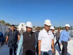 
      
      Assam CM Himanta Biswa Sarma inspects ‘Swahid Smarak Kshetra’
      
      