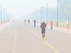
      
      Delhi: Air quality slightly improves marginally
      
      