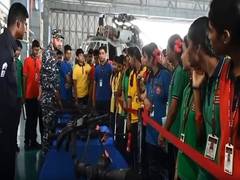 
      
      Visakhapatnam: Over 10,000 students visit Indian Navy Air Station
      
      