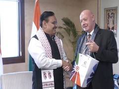 
      
      Rajasthan CM meets Danish Ambassador in Jaipur
      
      