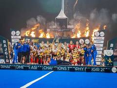 
      
      Harmanpreet congratulates women's hockey team for ACT success
      
      