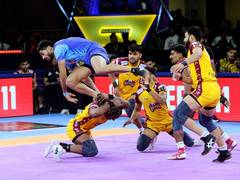 
      
      PKL: Vijay Malik takes Telugu Titans to third straight win
      
      