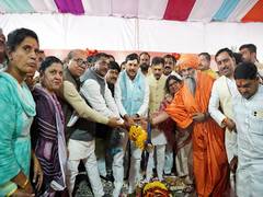 
      
      MP CM Mohan Yadav performs Bhoomi-Pujan of state’s first Medicity
      
      