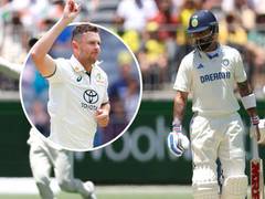 
      
      BGT: Starc, Hazlewood leave Indians reeling at 51/4 (Day 1, Lunch
      
      