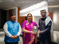 
      
      UAE: Smriti Irani joins India-UAE Economic Dialogue
      
      