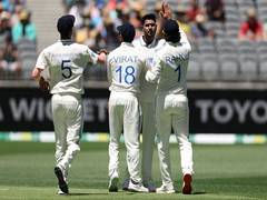 
      
      Bumrah's 5-fer, Harshit's support act restricts Australia to 104
      
      