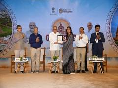 
      
      Gujarat CM Bhupendra Patel honours civil service officials
      
      
