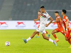 
      
      Early onslaught enables 10-man NEUFC to take three points 
      
      