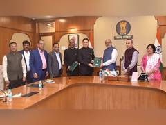 
      
      ECI officials present Gazette with names of elected MLAs
      
      