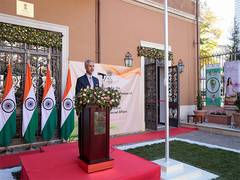 
      
      Jaishankar inaugurates Indian Embassy's new chancery in Italy
      
      