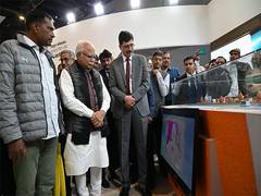 
      
      Union Min Khattar visits NTPC pavilion at IITF
      
      