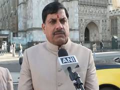 
      
      MP CM Mohan Yadav welcomed at British Parliament
      
      