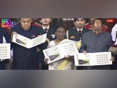 
      
      President Murmu releases commemorative coin, stamp
      
      