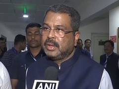 
      
      Union Minister Dharmendra Pradhan slams Congress
      
      
