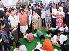
      
      Union MoS Prataprao Jadhav visits Ayush Pavilion at IITF
      
      